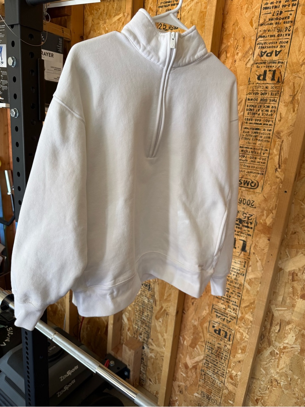 Aritzia Boyfriend Fit Sweatshirt w/ light stains